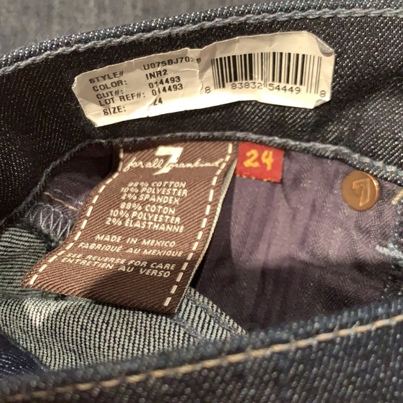 Seven 7 For All Mankind Bootcut Denim … - Picture 5 of 7